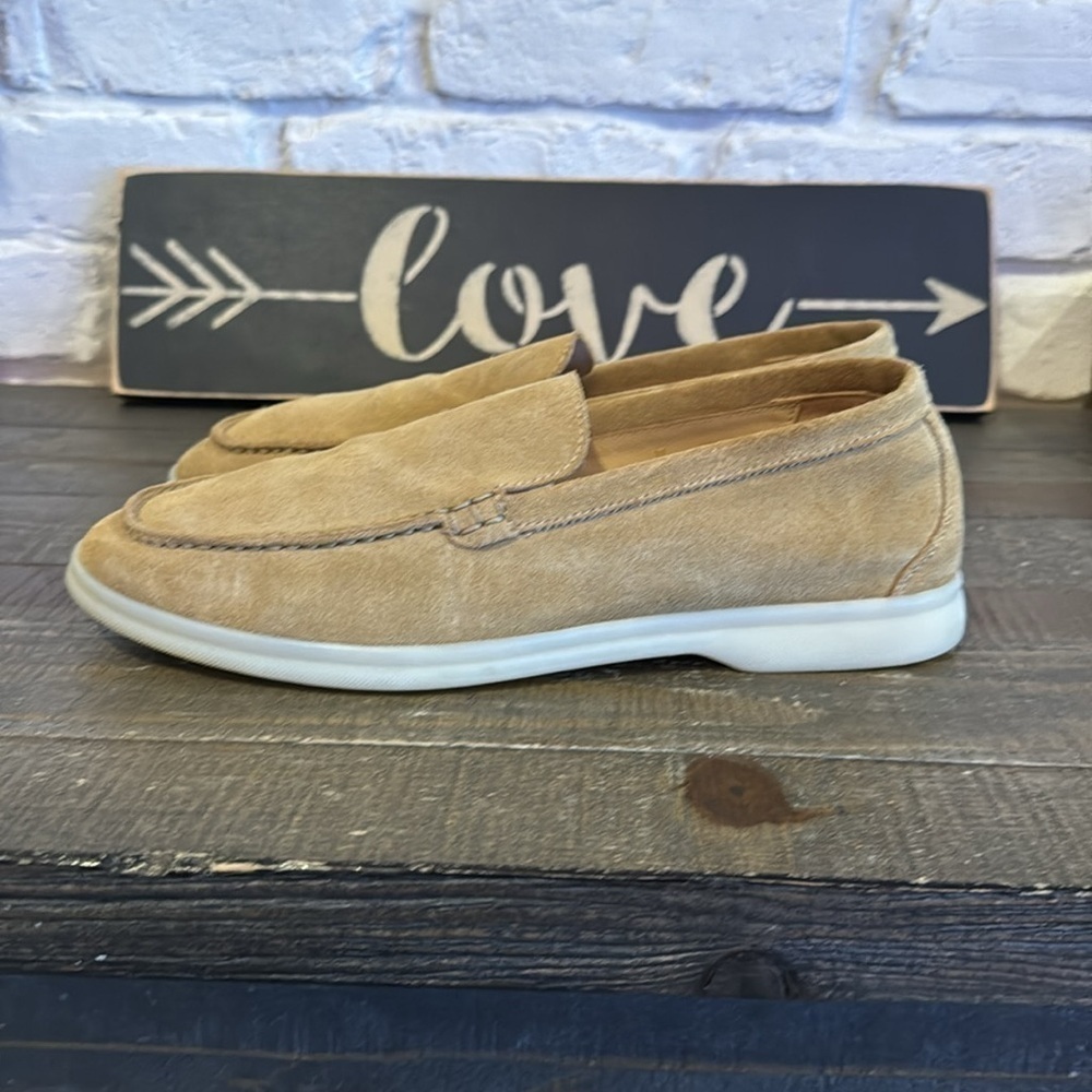 Men’s scarosso suede loafers - Picture 4 of 8